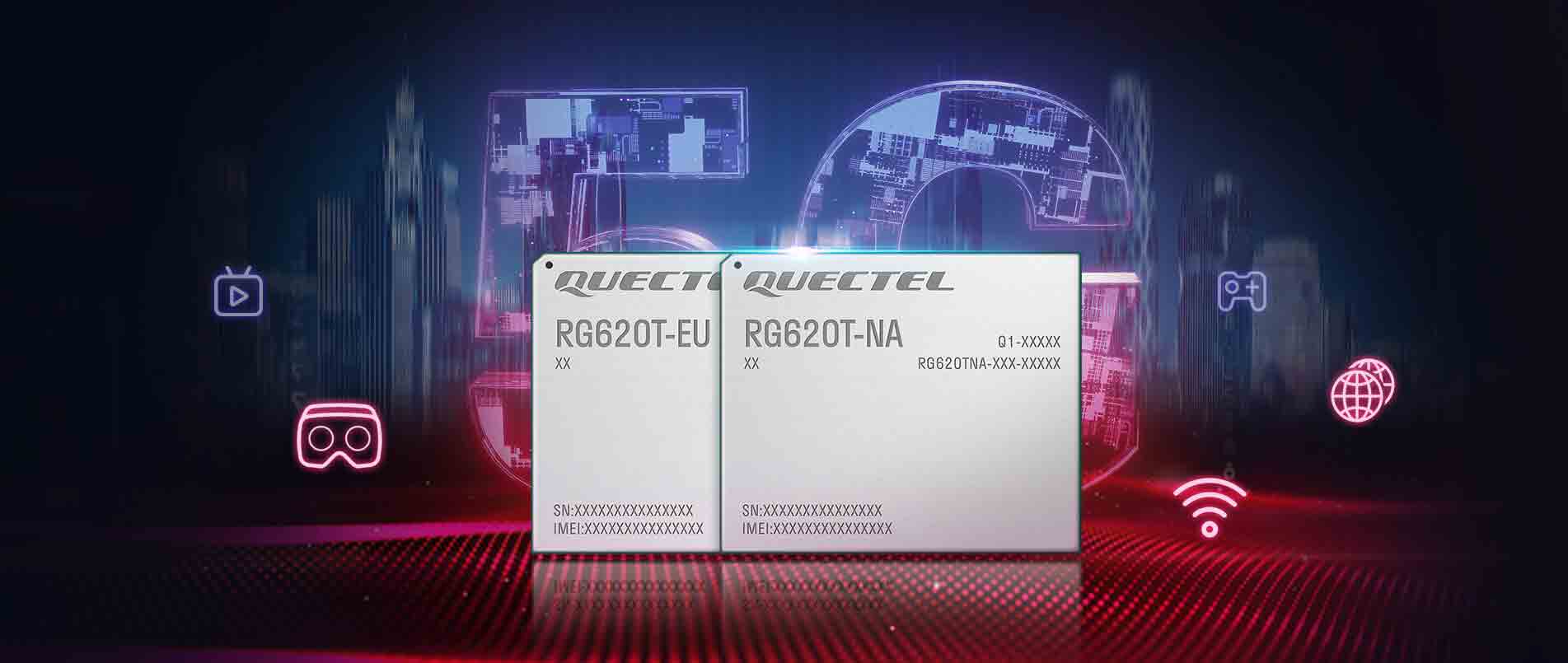 赋能全球5G FWA 市。琷9国际集团基于MediaTek T830发布全新5G R16模组RG620T